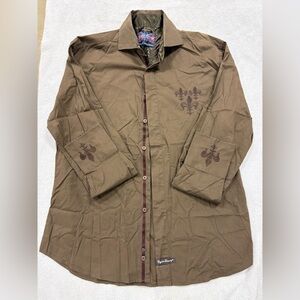 English Laundry Olive Green Shirt